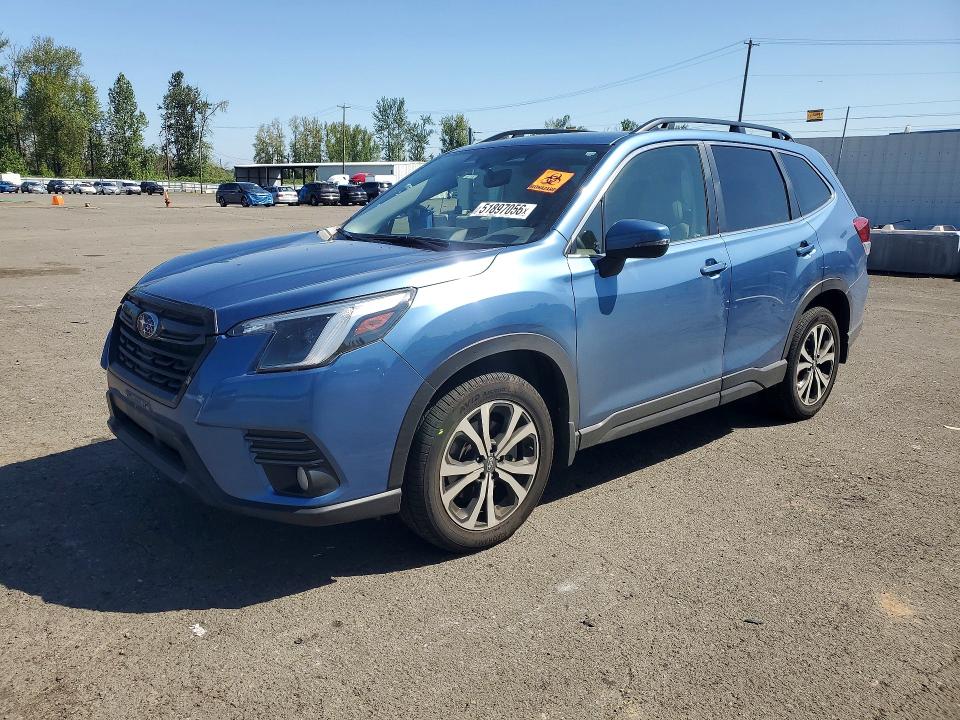2022 Subaru Forester მანქანა იყიდება აუქციონზე, vin: JF2SKAPC5NH514462, აუქციონის ნომერი: 51897056