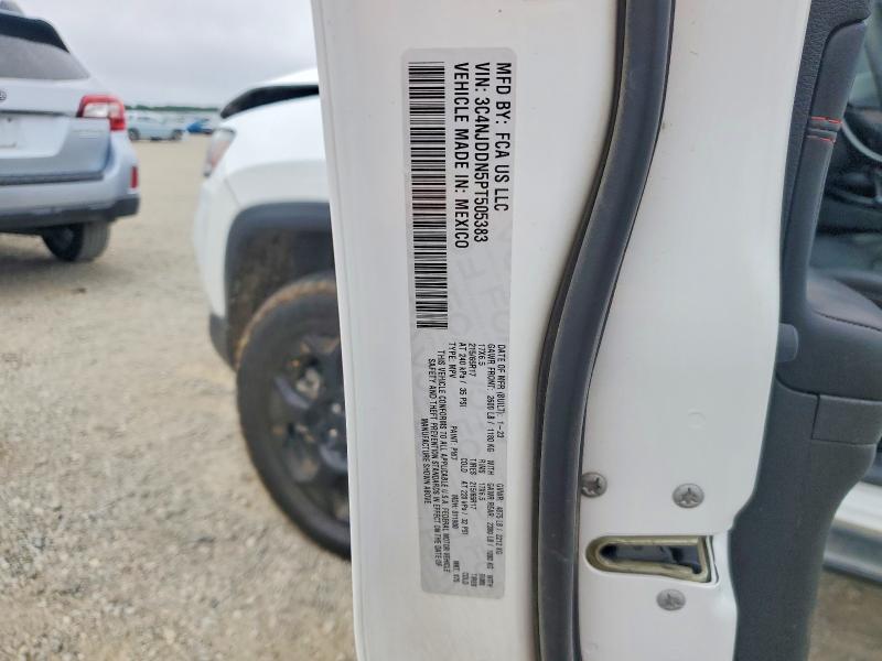 50671866 :رقم المزاد ، 3C4NJDDN5PT505383 vin ، 2023 Jeep Compass مزاد بيع