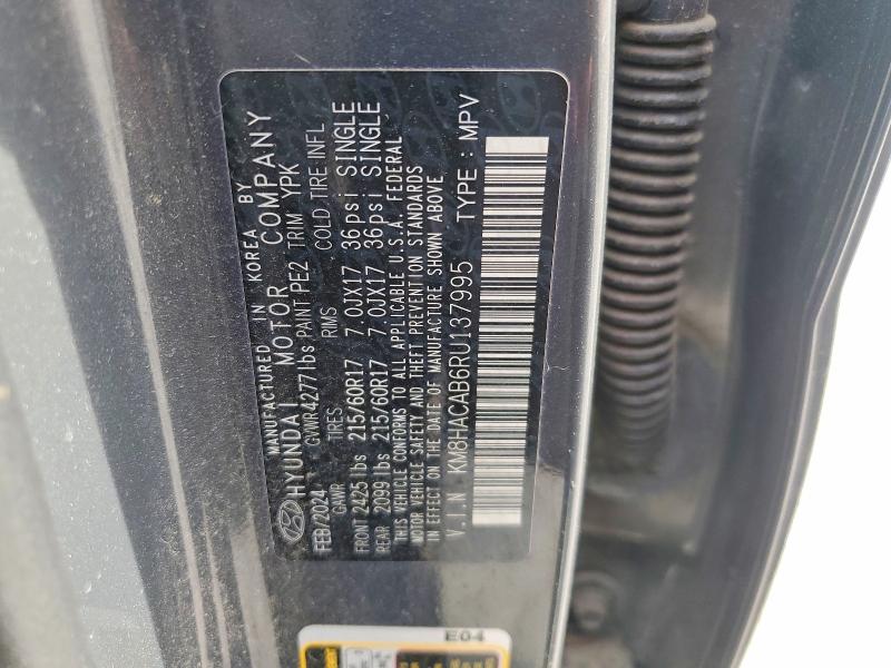 Aukcja sprzedaży 2024 Hyundai Kona, vin: KM8HACAB6RU137995, numer aukcji: 49319336