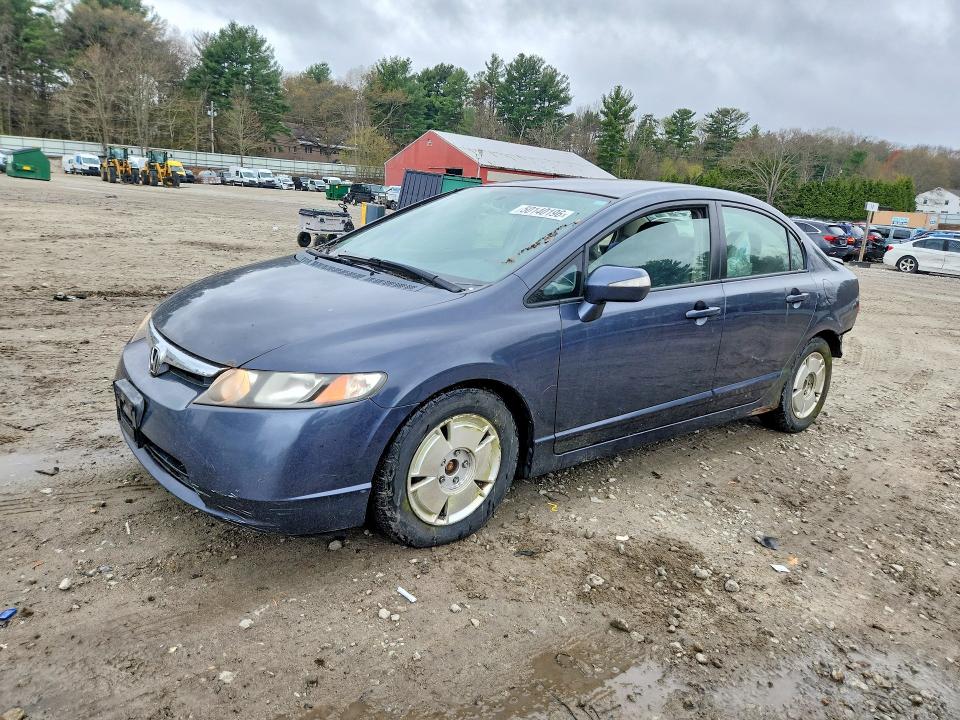 50140196 :رقم المزاد ، JHMFA36297S012310 vin ، 2007 Honda Civic مزاد بيع