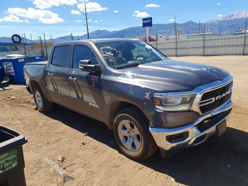 2019 Ram 1500 მანქანა იყიდება აუქციონზე, vin: 1C6SRFFT7KN709671, აუქციონის ნომერი: 48987596