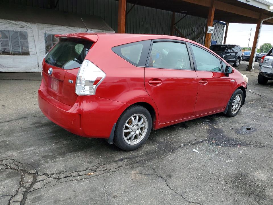 49449176 :رقم المزاد ، JTDZN3EU8C3047396 vin ، 2012 Toyota Prius V مزاد بيع