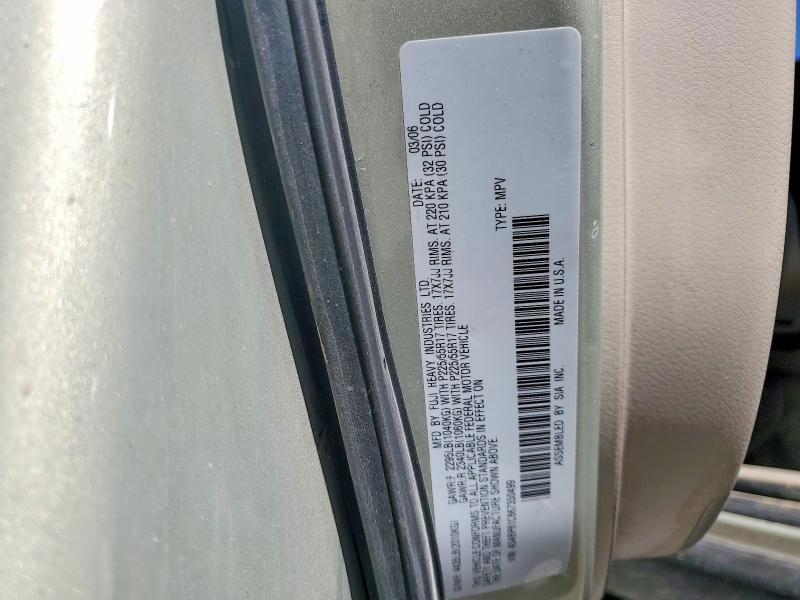 Продаж на аукціоні авто 2006 Subaru Legacy, vin: 4S4BP61C667350499, номер лоту: 49906096