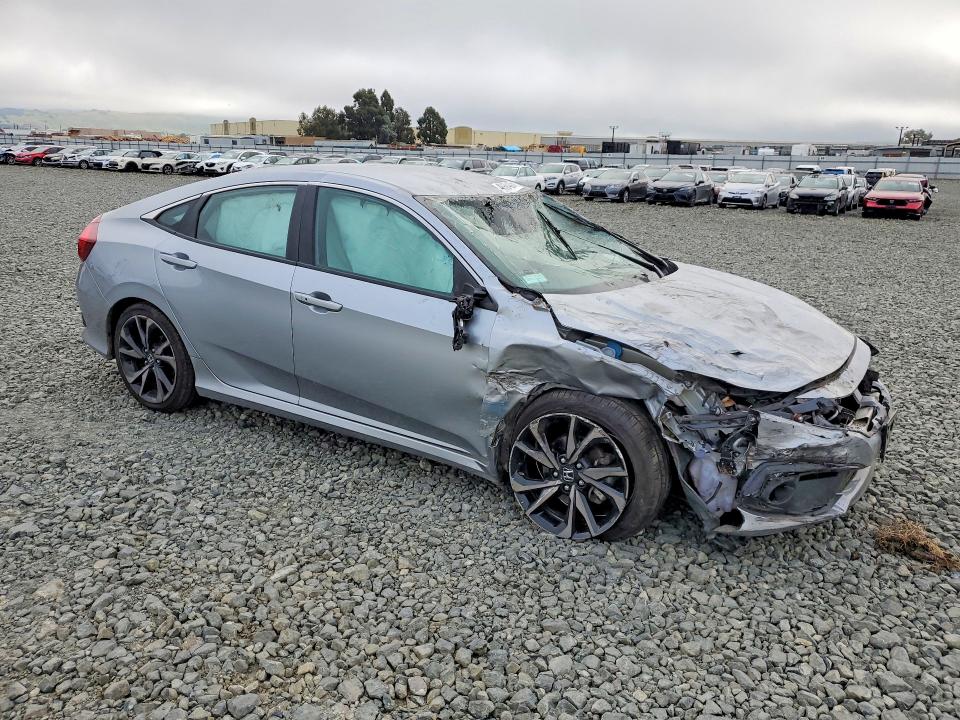 48966406 :رقم المزاد ، 2HGFC2F87LH538559 vin ، 2020 Honda Civic مزاد بيع