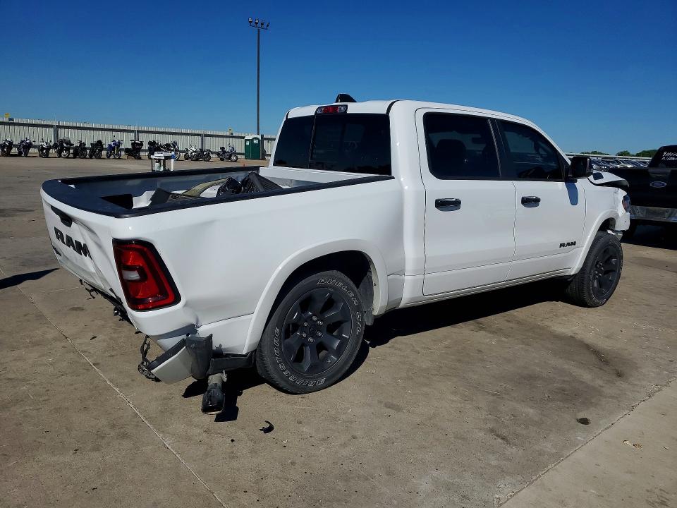 2025 Ram 1500 მანქანა იყიდება აუქციონზე, vin: 1C6SRFFPXSN518913, აუქციონის ნომერი: 48829156