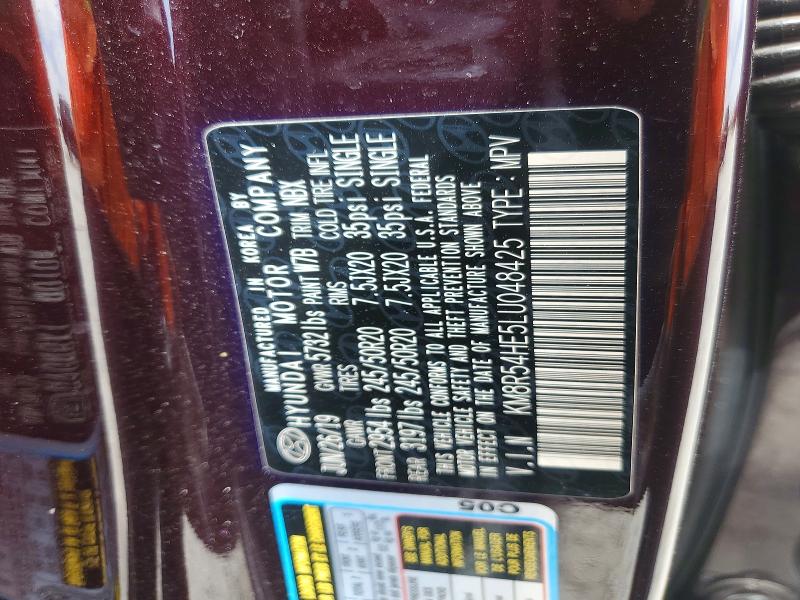 Aukcja sprzedaży 2020 Hyundai Palisade, vin: KM8R54HE5LU048425, numer aukcji: 51332006