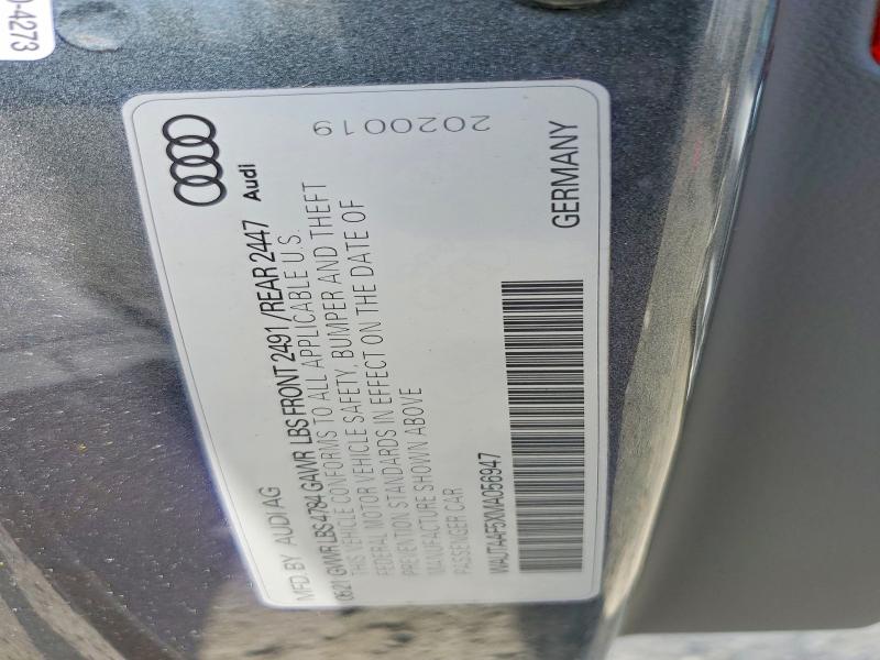 48584506 :رقم المزاد ، WAUTAAF5XMA056947 vin ، 2021 Audi A5 مزاد بيع
