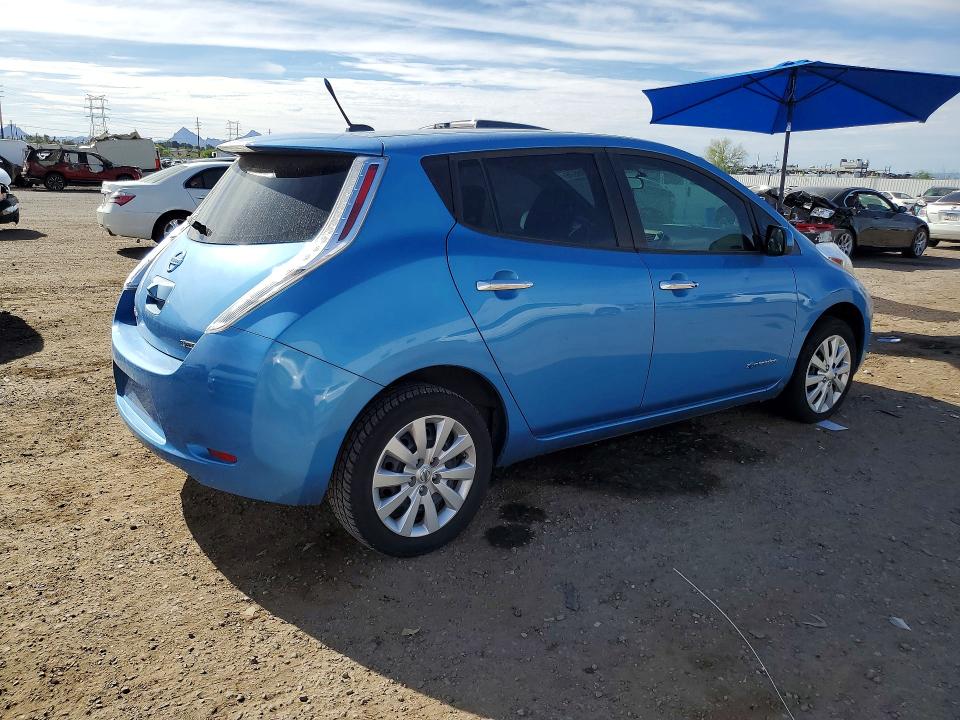 2013 Nissan Leaf მანქანა იყიდება აუქციონზე, vin: 1N4AZ0CP8DC415032, აუქციონის ნომერი: 48796876