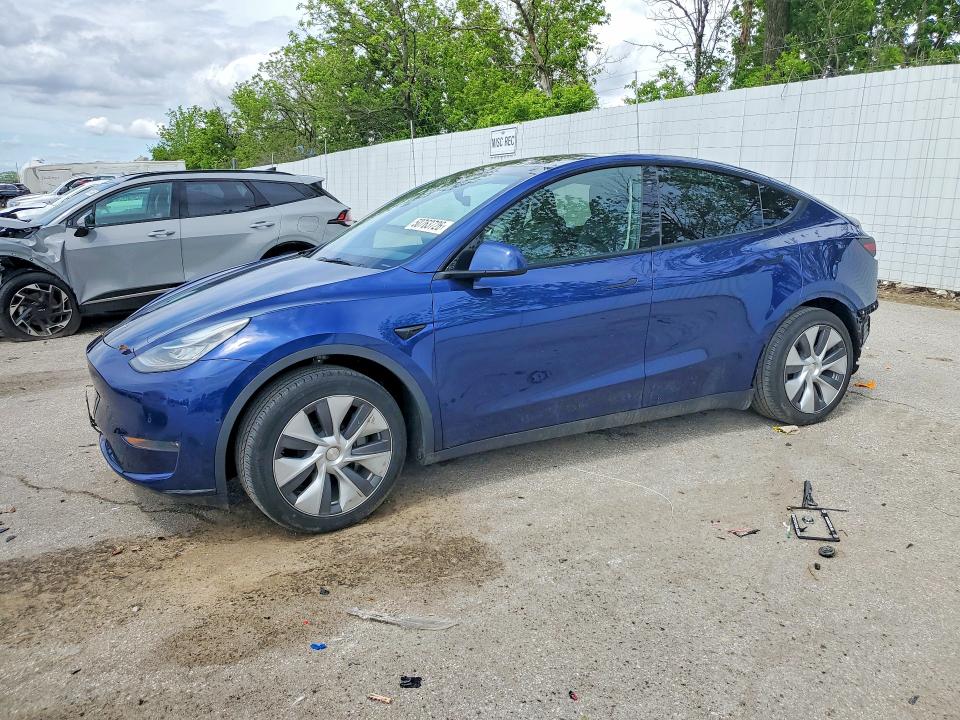 Продажа на аукционе авто 2022 Tesla Model Y, vin: 7SAYGDEE0NA007341, номер лота: 50763726