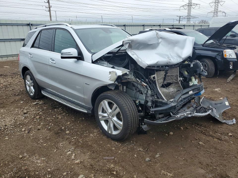 48249886 :رقم المزاد ، 4JGDA5HB6CA003805 vin ، 2012 Mercedes-benz Ml مزاد بيع