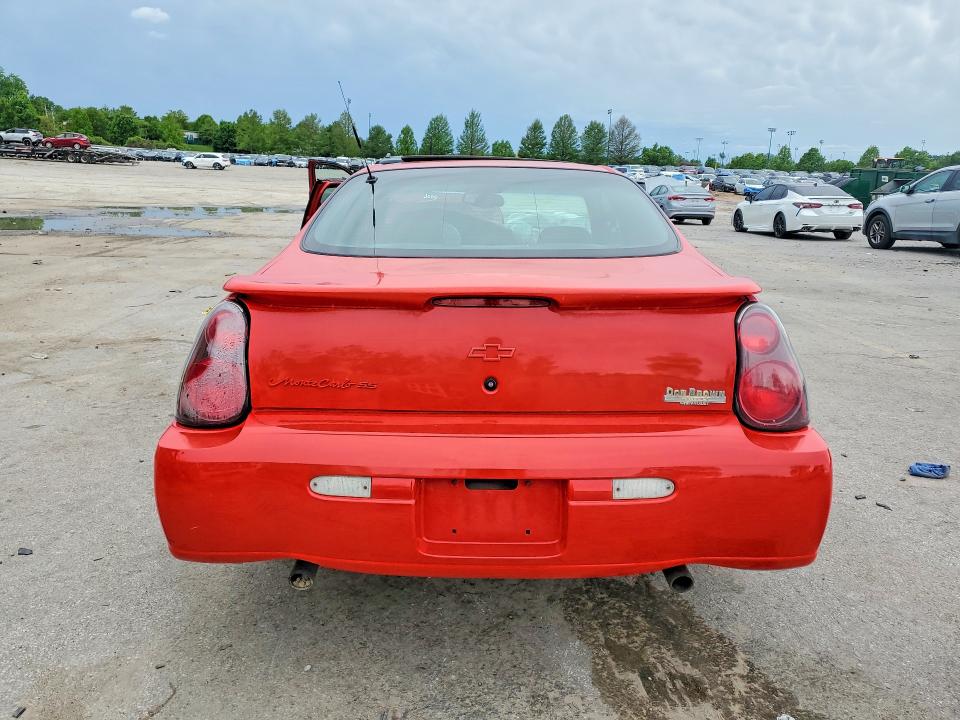 Продажа на аукционе авто 2001 Chevrolet Monte Carlo, vin: 2G1WX15K219291655, номер лота: 51102906