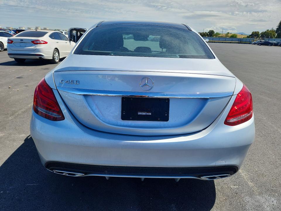 49445456 :رقم المزاد ، 55SWF6EB6GU112009 vin ، 2016 Mercedes-benz C مزاد بيع