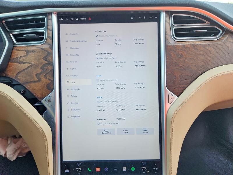 48833356 :رقم المزاد ، 5YJSA1E20HF183919 vin ، 2017 Tesla Model S مزاد بيع