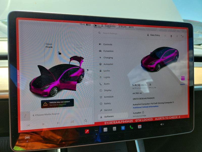 Продажа на аукционе авто 2020 Tesla Model 3, vin: 5YJ3E1EA4LF649425, номер лота: 48262316