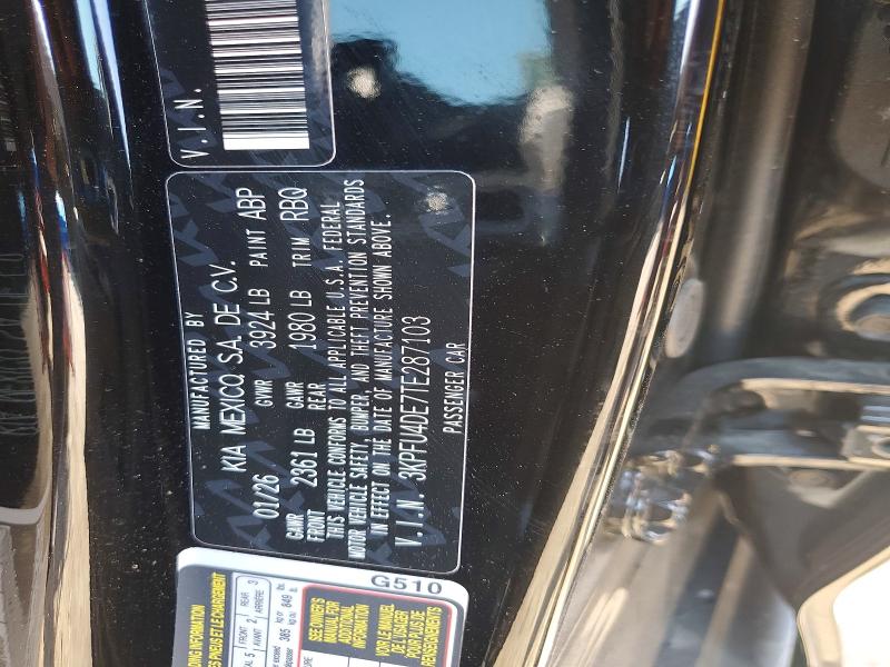 Продаж на аукціоні авто 2026 Kia K4, vin: 3KPFU4DE7TE287103, номер лоту: 51112646