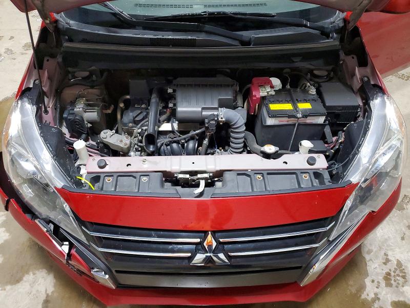 48952256 :رقم المزاد ، ML32FUFJ8NHF05412 vin ، 2022 Mitsubishi Mirage مزاد بيع