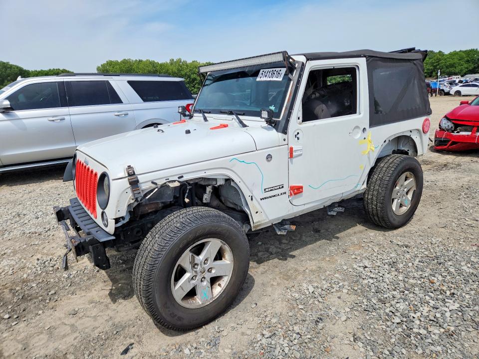 Продажа на аукционе авто 2017 Jeep Wrangler, vin: 1C4GJWAG7HL541843, номер лота: 51413616