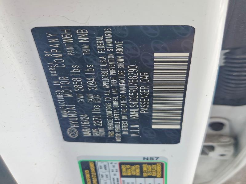 Aukcja sprzedaży 2024 Hyundai Elantra, vin: KMHLS4DG5RU768290, numer aukcji: 49484856