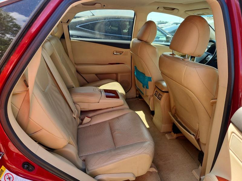 48341246 :رقم المزاد ، 2T2BK1BA5AC003641 vin ، 2010 Lexus Rx مزاد بيع