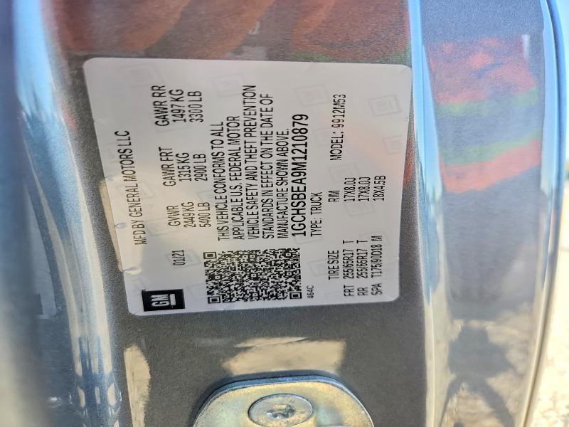 51696156 :رقم المزاد ، 1GCHSBEA9M1210879 vin ، 2021 Chevrolet Colorado مزاد بيع