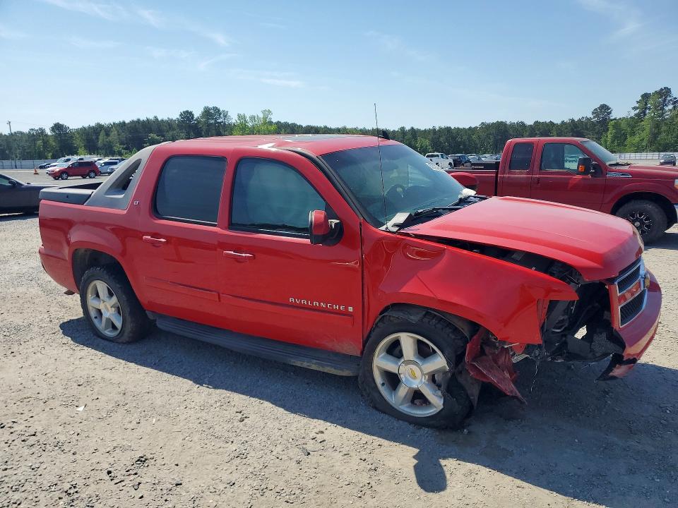 50157866 :رقم المزاد ، 3GNFK12307G279626 vin ، 2007 Chevrolet Avalanche مزاد بيع