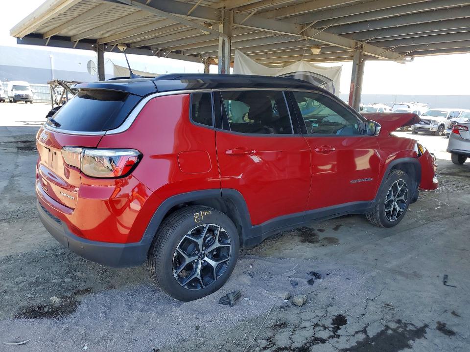51597226 :رقم المزاد ، 3C4NJDCN3ST622664 vin ، 2025 Jeep Compass مزاد بيع