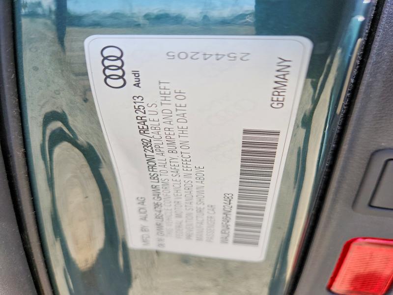 Продаж на аукціоні авто 2017 Audi A4, vin: WAUENAF46HN024483, номер лоту: 51452246