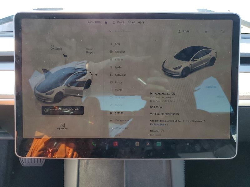 Продаж на аукціоні авто 2023 Tesla Model 3, vin: 5YJ3E1EBXPF695517, номер лоту: 49668856