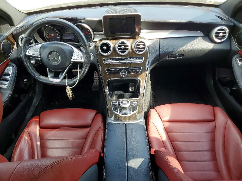 51169666 :رقم المزاد ، 55SWF4JB9HU219339 vin ، 2017 Mercedes-benz C مزاد بيع
