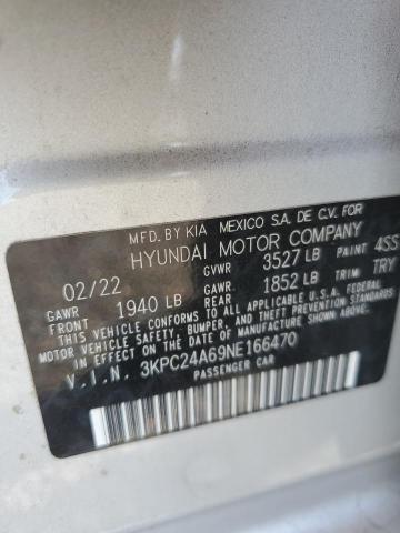 Продажа на аукционе авто 2022 Hyundai Accent, vin: 3KPC24A69NE166470, номер лота: 51687336