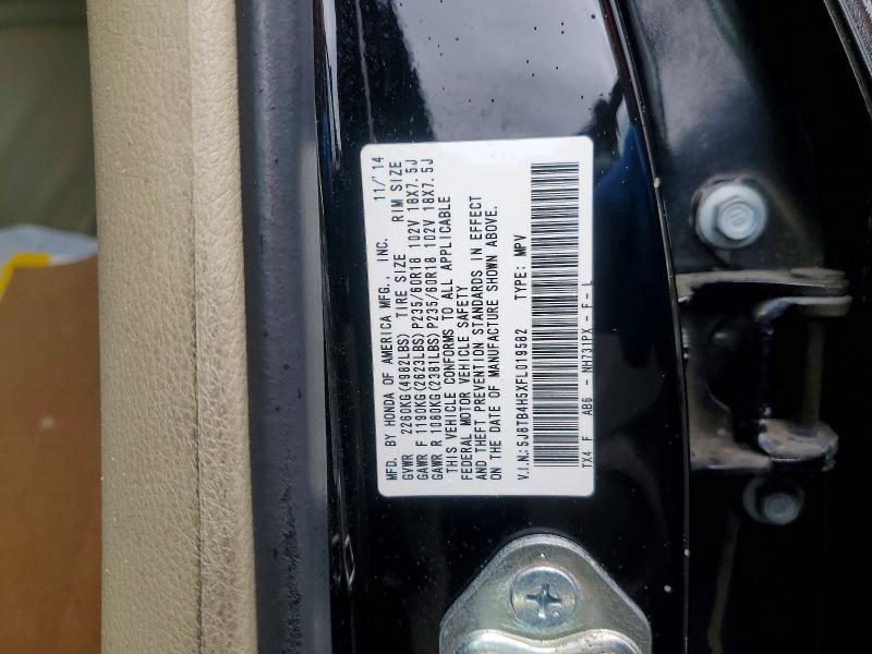 Aukcja sprzedaży 2015 Acura Rdx, vin: 5J8TB4H5XFL019582, numer aukcji: 48330396