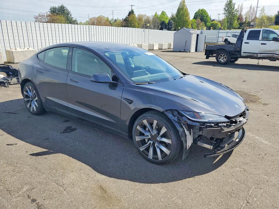 2025 Tesla Model 3 მანქანა იყიდება აუქციონზე, vin: 5YJ3E1EA4SF001856, აუქციონის ნომერი: 49419676