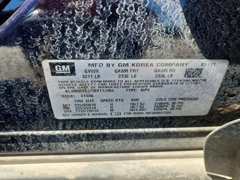 Продажа на аукционе авто 2021 Buick Encore Gx, vin: KL4MMDS27MB133984, номер лота: 49148226