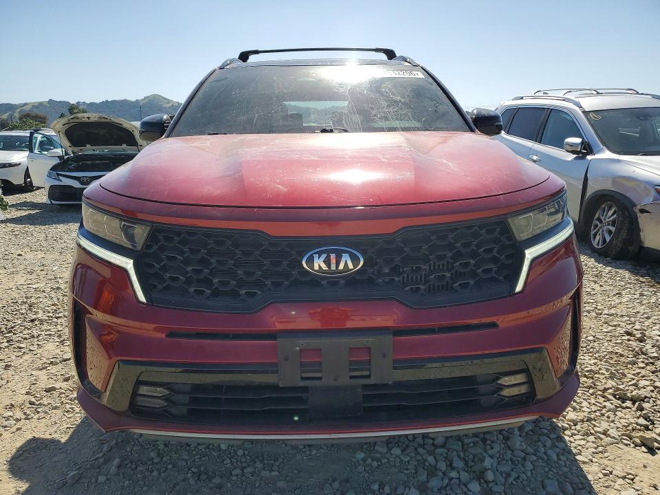 52082206 :رقم المزاد ، 5XYRKDLFXMG046377 vin ، 2021 Kia Sorento مزاد بيع