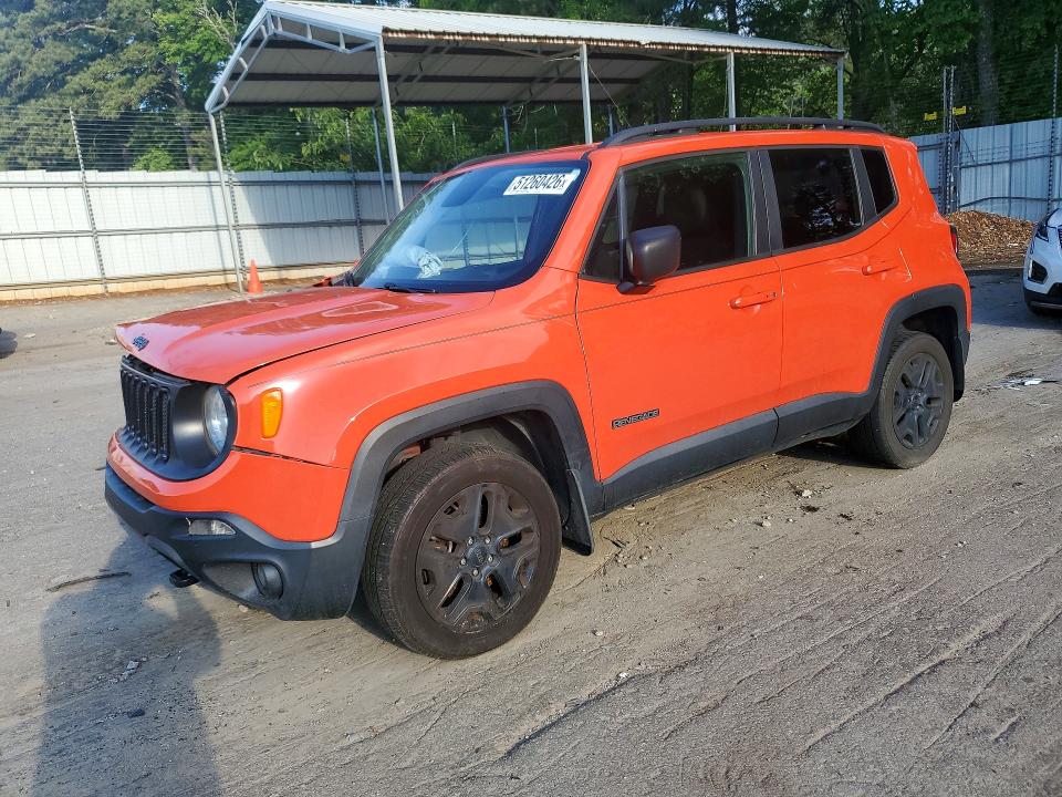 Aukcja sprzedaży 2018 Jeep Renegade, vin: ZACCJBAB8JPH92688, numer aukcji: 51260426