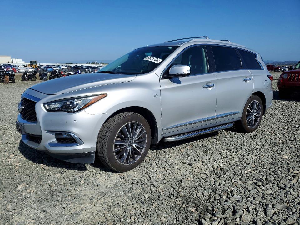 51636796 :رقم المزاد ، 5N1DL0MM4HC522447 vin ، 2017 Infiniti Qx60 مزاد بيع