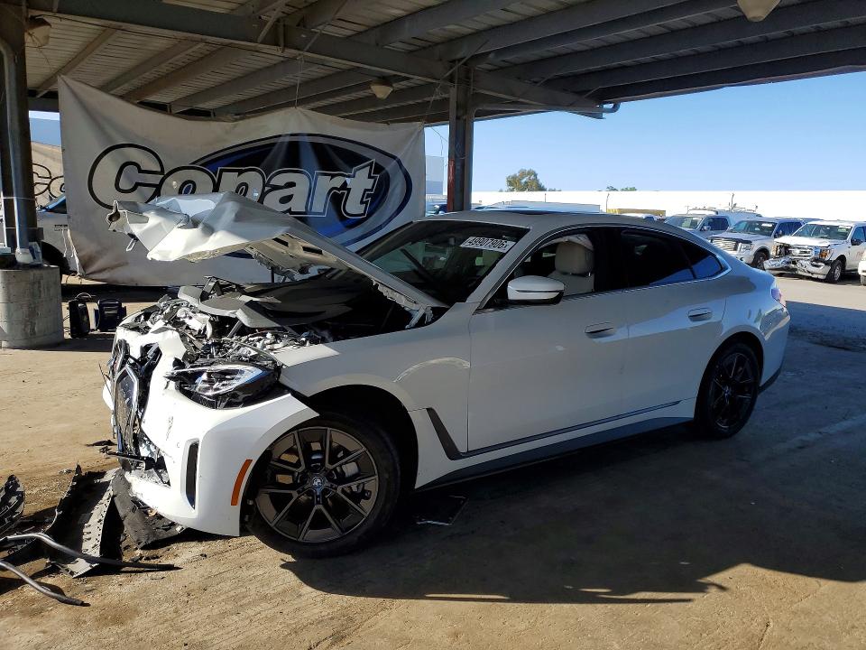 Продажа на аукционе авто 2024 Bmw I4, vin: WBY43AW05RFS74809, номер лота: 49907906