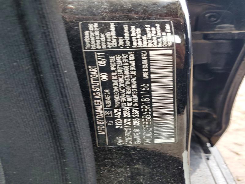 Aukcja sprzedaży 2011 Mercedes-benz C, vin: WDDGF8BB6BR181166, numer aukcji: 47616626
