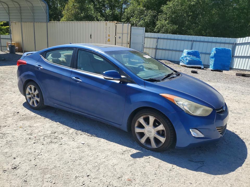 48925086 :رقم المزاد ، 5NPDH4AE5DH290417 vin ، 2013 Hyundai Elantra مزاد بيع
