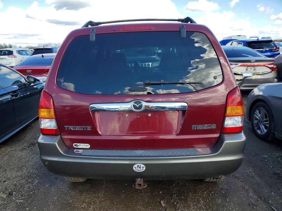 2004 Mazda Tribute მანქანა იყიდება აუქციონზე, vin: 4F2CZ96134KM06307, აუქციონის ნომერი: 49864416