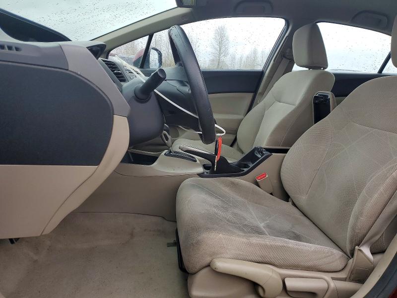48525276 :رقم المزاد ، 2HGFB2F53CH538261 vin ، 2012 Honda Civic مزاد بيع