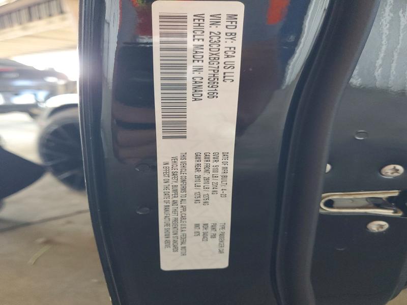 Продаж на аукціоні авто 2023 Dodge Charger, vin: 2C3CDXBG7PH569166, номер лоту: 49830856