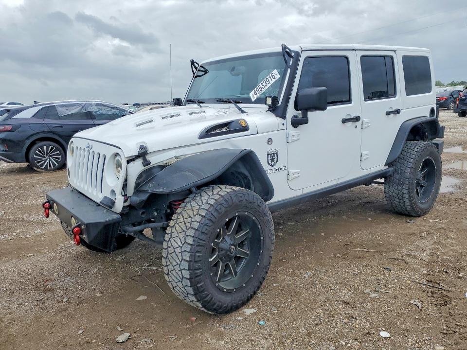2017 Jeep Wrangler Unlimited მანქანა იყიდება აუქციონზე, vin: 1C4BJWFG5HL612363, აუქციონის ნომერი: 49533916
