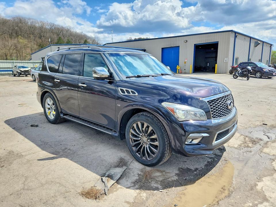 Aukcja sprzedaży 2016 Infiniti Qx80, vin: JN8AZ2NE0G9120174, numer aukcji: 49555226