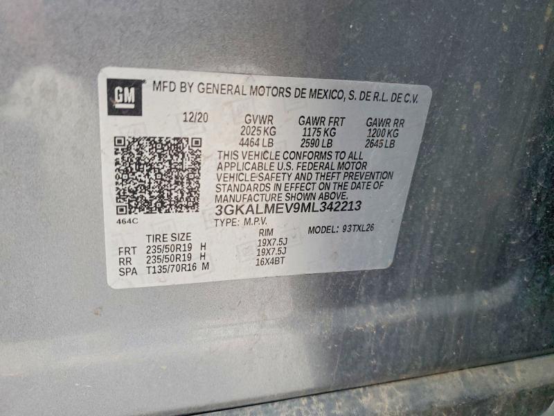 Продажа на аукционе авто 2021 Gmc Terrain, vin: 3GKALMEV9ML342213, номер лота: 51133996