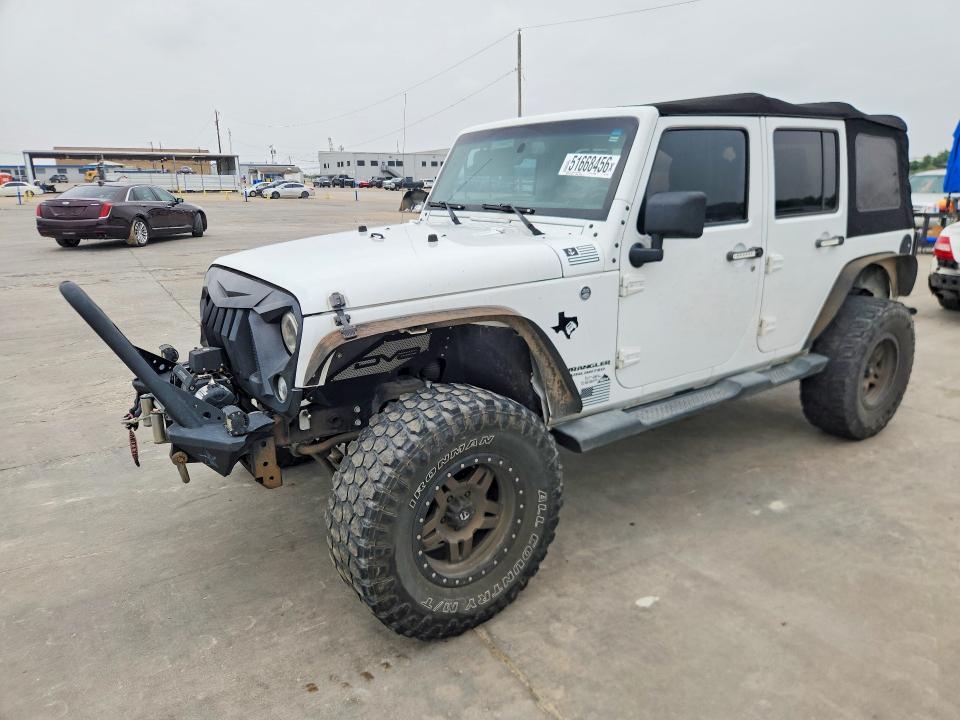 Продаж на аукціоні авто 2016 Jeep Wrangler Unlimited, vin: 1C4BJWDG7GL270156, номер лоту: 51668456