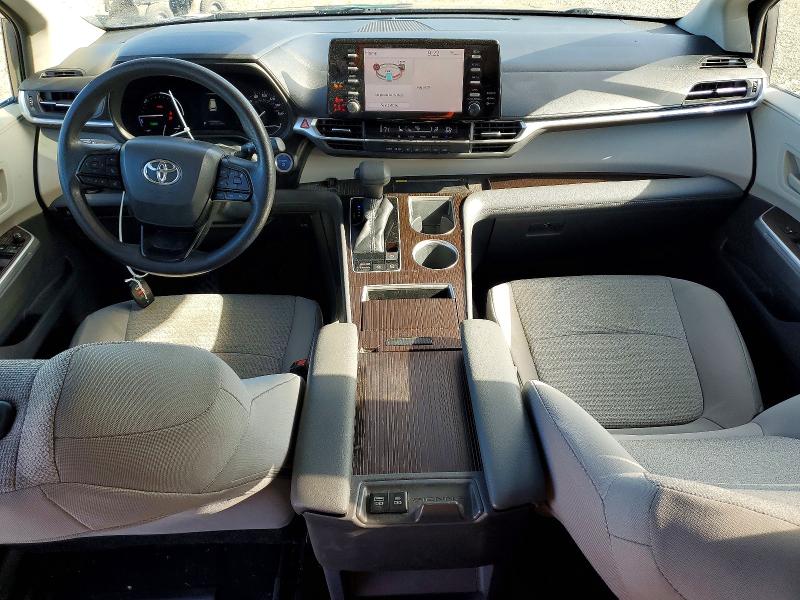 49441656 :رقم المزاد ، 5TDBRKEC7NS078132 vin ، 2022 Toyota Sienna مزاد بيع