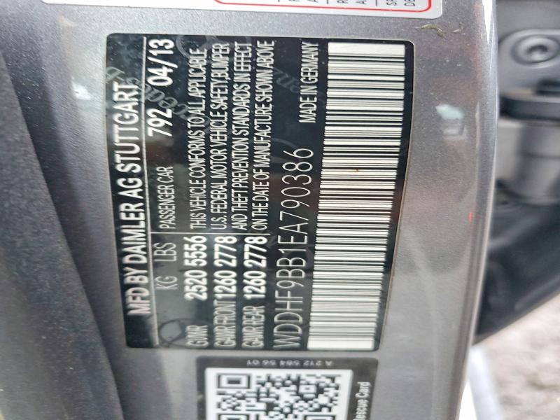 Продажа на аукционе авто 2014 Mercedes-benz E, vin: WDDHF9BB1EA790386, номер лота: 48416336