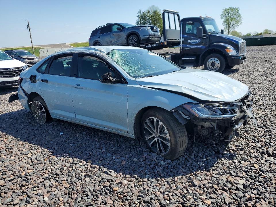 50783036 :رقم المزاد ، 3VWBX7BU2SM035438 vin ، 2025 Volkswagen Jetta مزاد بيع