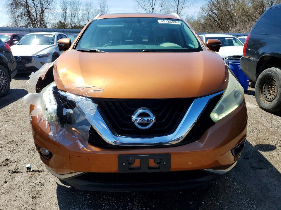 48425466 :رقم المزاد ، 5N1AZ2MHXFN223305 vin ، 2015 Nissan Murano مزاد بيع